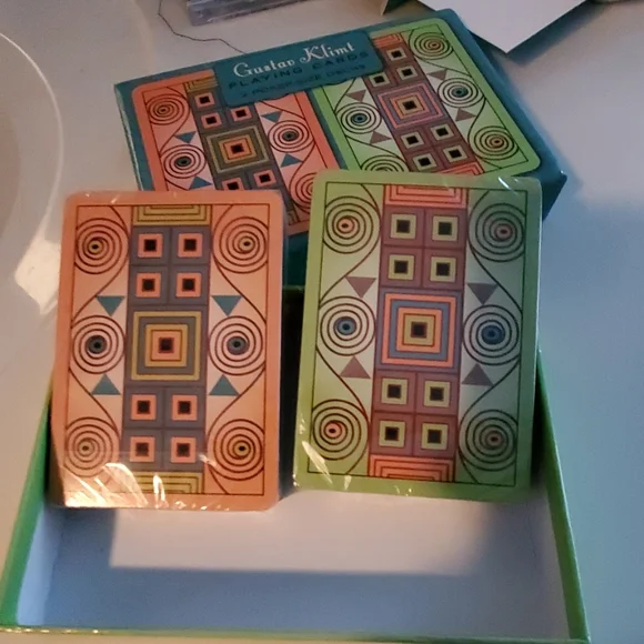 Playing cards Gustav klint new gift box Firm - Picture 3 of 3